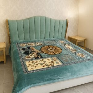 Tender Double Bed Double Ply - 5kg -Green