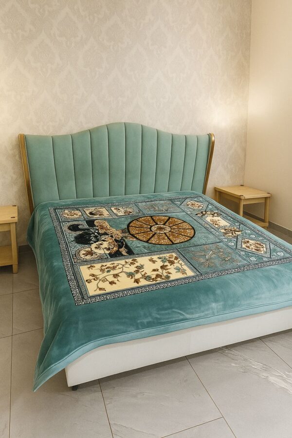 Tender Double Bed Double Ply - 5kg -Green