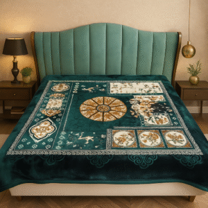 Tender Double Bed Double Ply - 5kg - Deep Teal Green