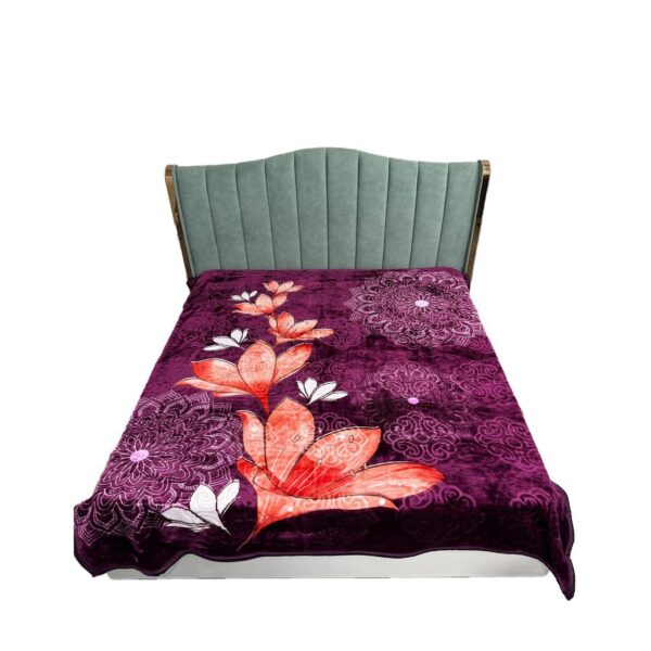 Triveni - Double Bed Single Ply - New Marooon