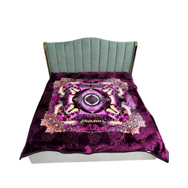 Island - Double Bed Double Ply - New Purple