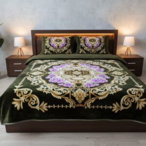 Double Bed - 1400 gm - Mehendi Circle
