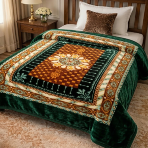 Pacific - Single Bed Single Ply - Brown-Green
