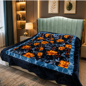 Double Bed 2.5 kg - Blue Yellow Flower