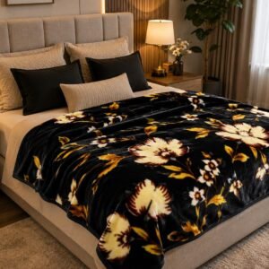 Alpha - Black-Gold-Flower