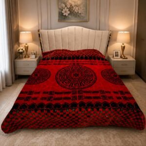 Modern- Red Black