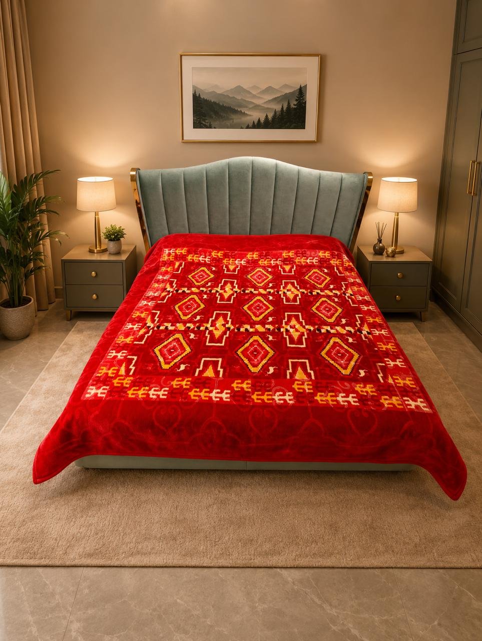 Modern- Red
