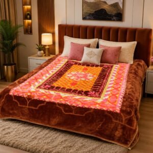 Ruby - Single Bed Double Ply - Brown